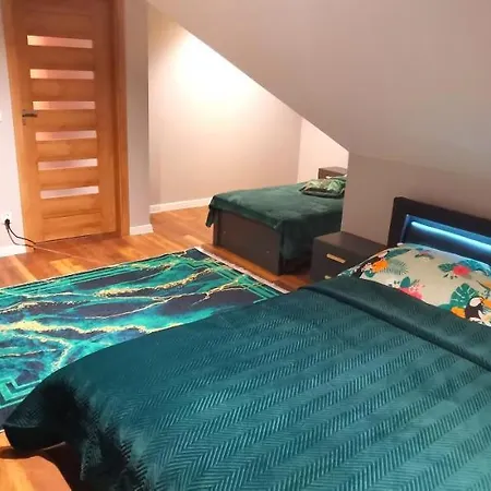 Green&blue W Wegorzewie- Апартаменты Венгожино